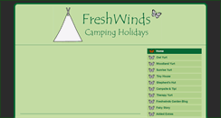 Desktop Screenshot of freshwindscamping.co.uk